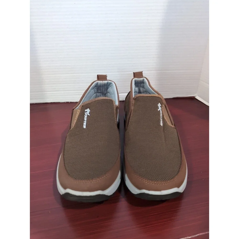 CNA-TROP OUTDOOR LOADER SHOES MEN'S SIZE 9.5 Slip-on US Brown Cushion